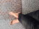 miei piedi post spiaggia
