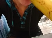 La banana...